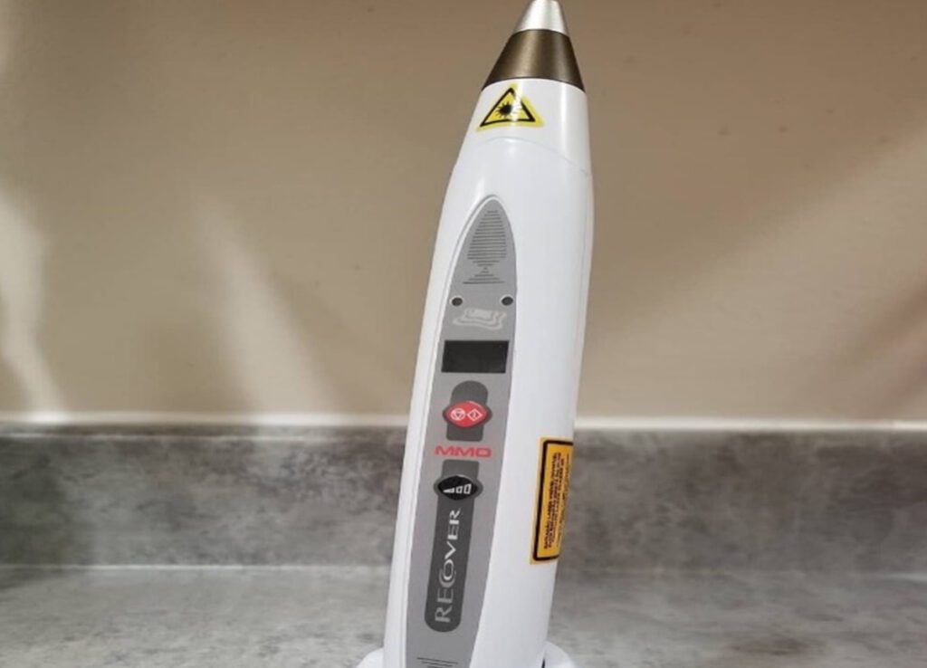 We provide the low-level laser therapy to patients